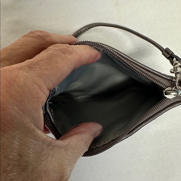 Coach Mermaid Sequin Wristlet with Shimmering Accents - Picture 5 of 9